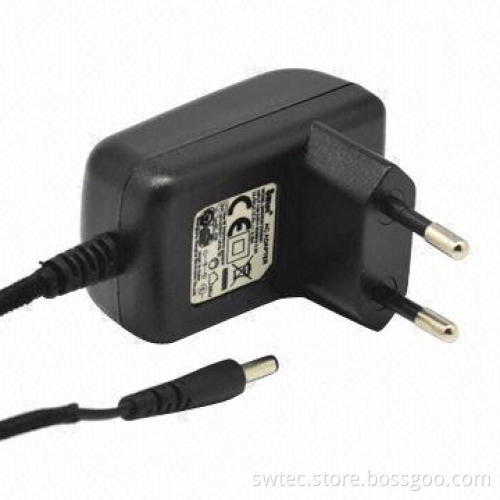 6W Series Wall-mounted Interchangeable Switching Adapter with 0.3A Maximum Input Current